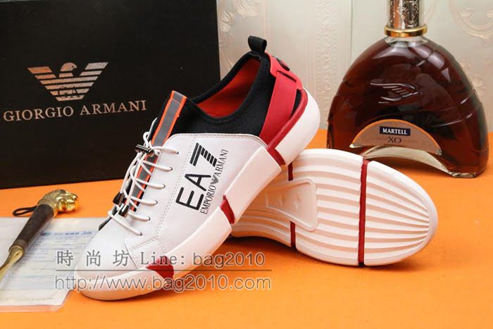 Armani男鞋 專櫃同步 時尚新款 阿瑪尼男士休閒鞋  jpx1789